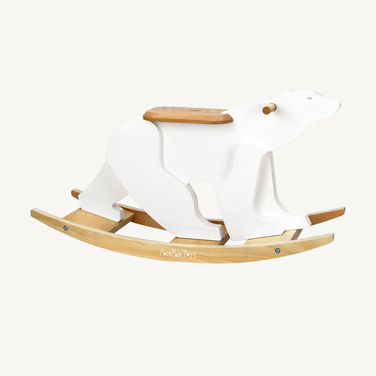 Vilac Pompon Polar Bear Rocker