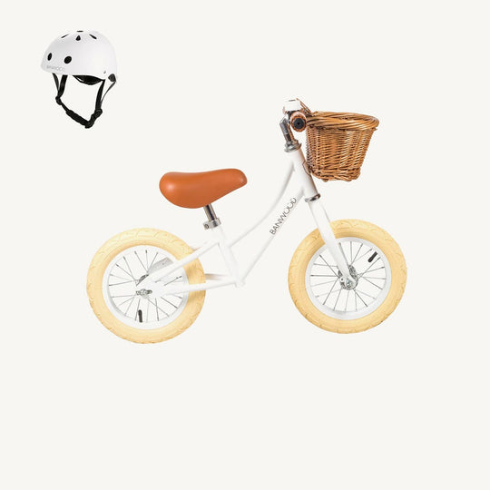 Banwood First Go Balance Bike - White - All Mamas Children