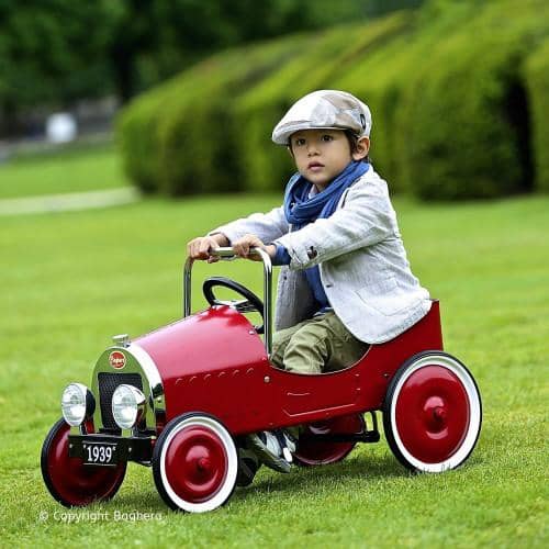 Baghera Classic Red Pedal Car - All Mamas Children