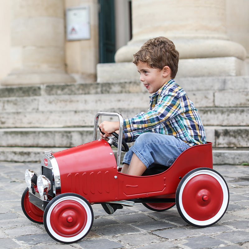 Baghera Classic Red Pedal Car - All Mamas Children