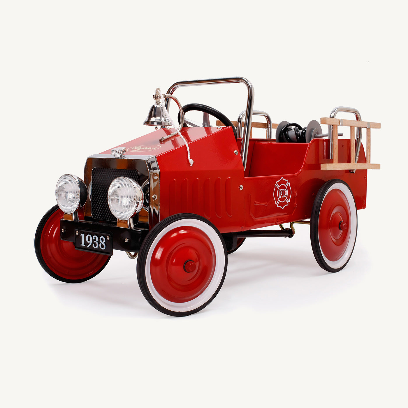 Baghera Classic Fire Engine Pedal Car All Mamas Children