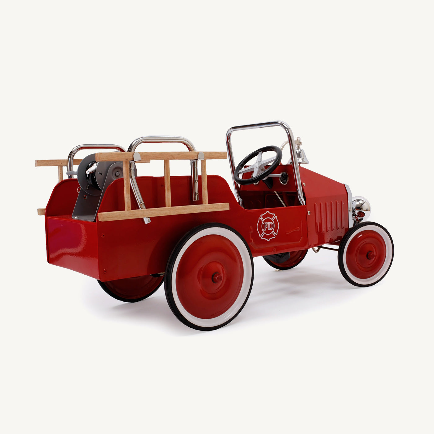 Baghera Classic Fire Engine Pedal Car All Mamas Children