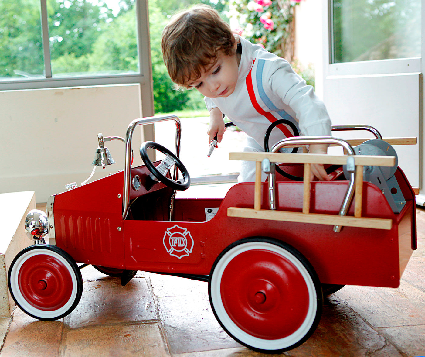 Baby paddle car hot sale