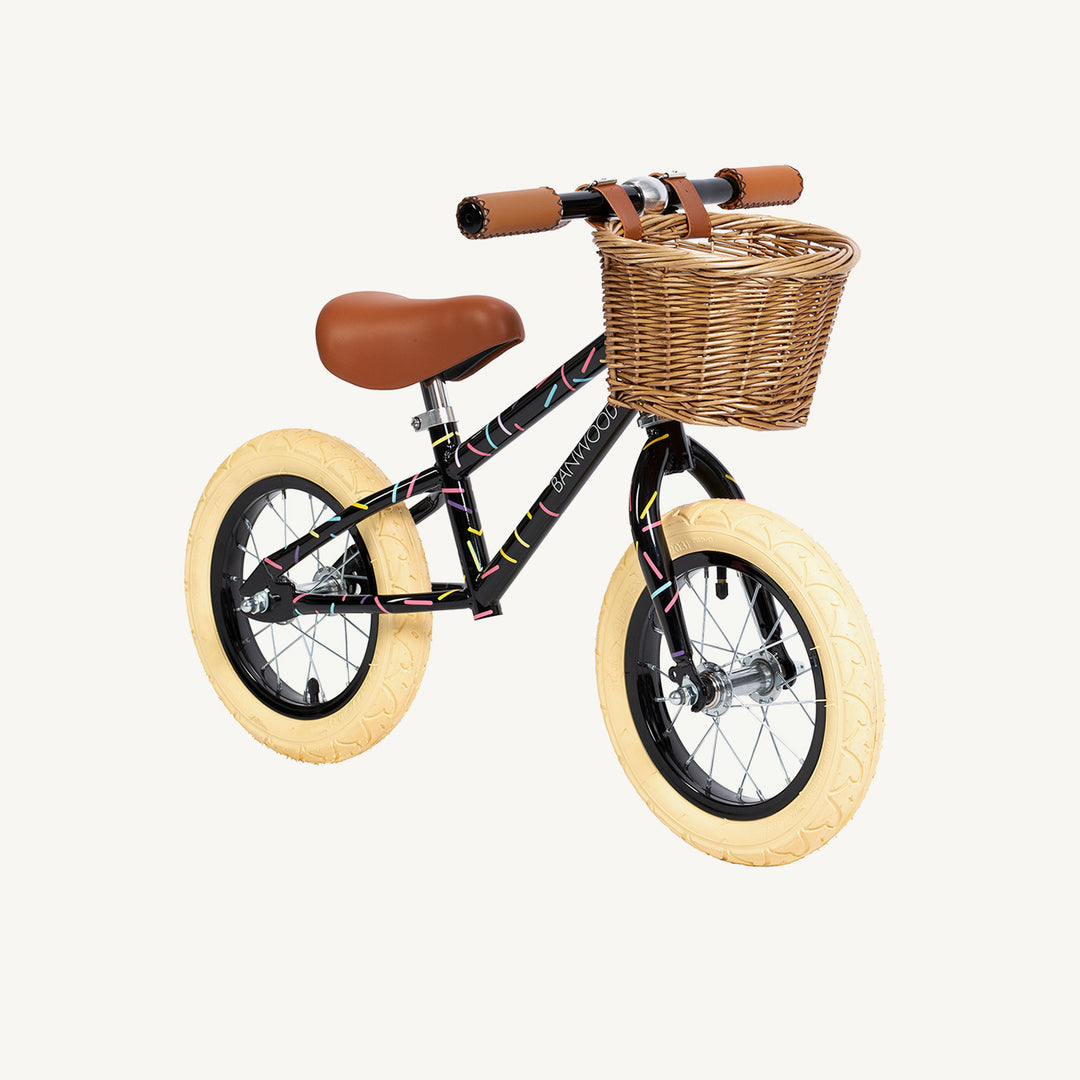 Banwood First Go Balance Bike - Marest Allegra Black - All Mamas Children