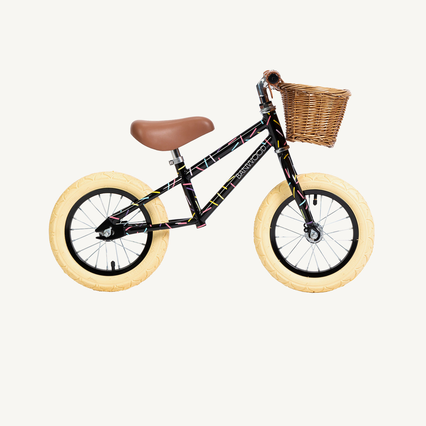 Banwood First Go Balance Bike - Marest Allegra Black - All Mamas Children