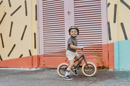 Banwood First Go Balance Bike - Marest Allegra Black - All Mamas Children