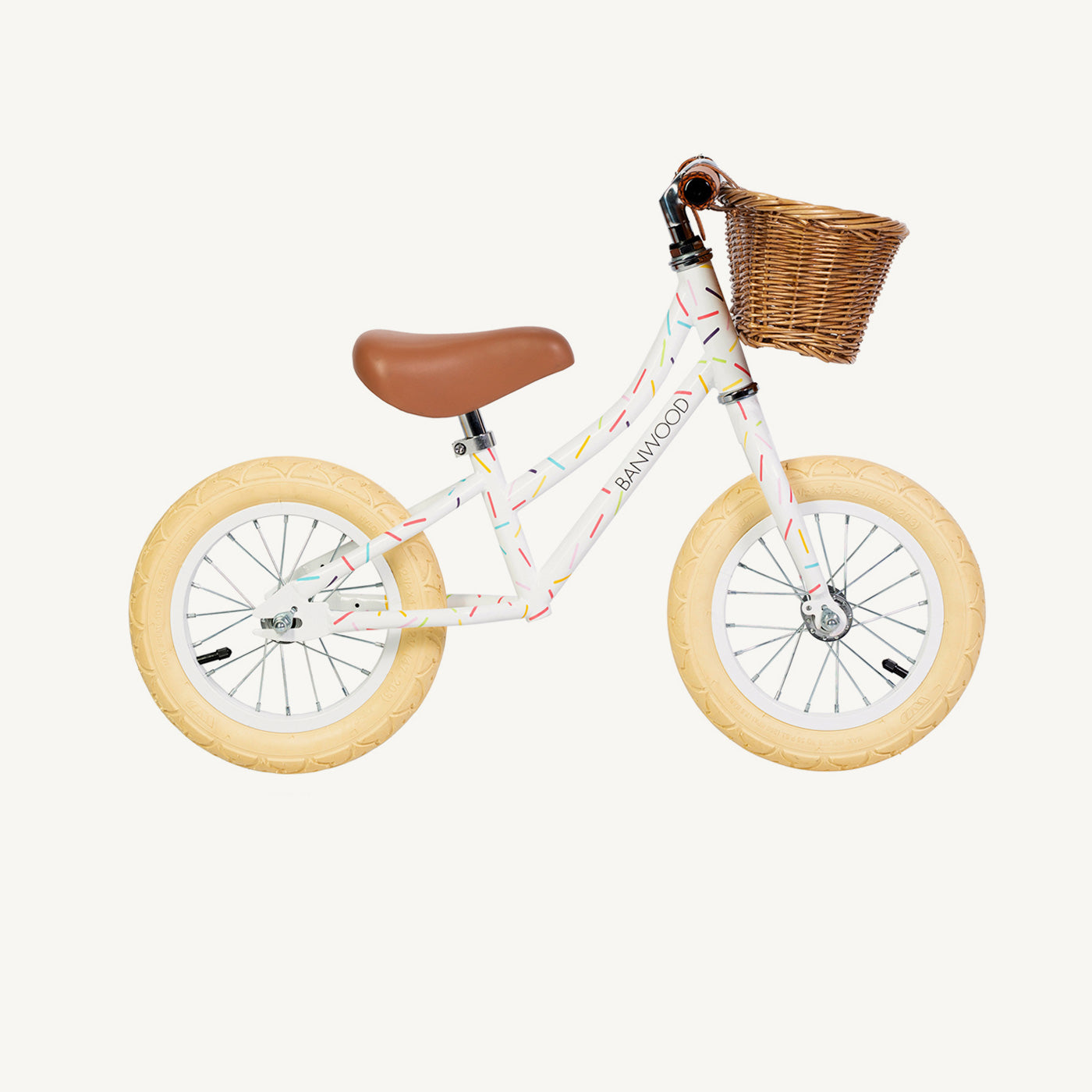 Banwood First Go Balance Bike - Marest Allegra White - All Mamas Children