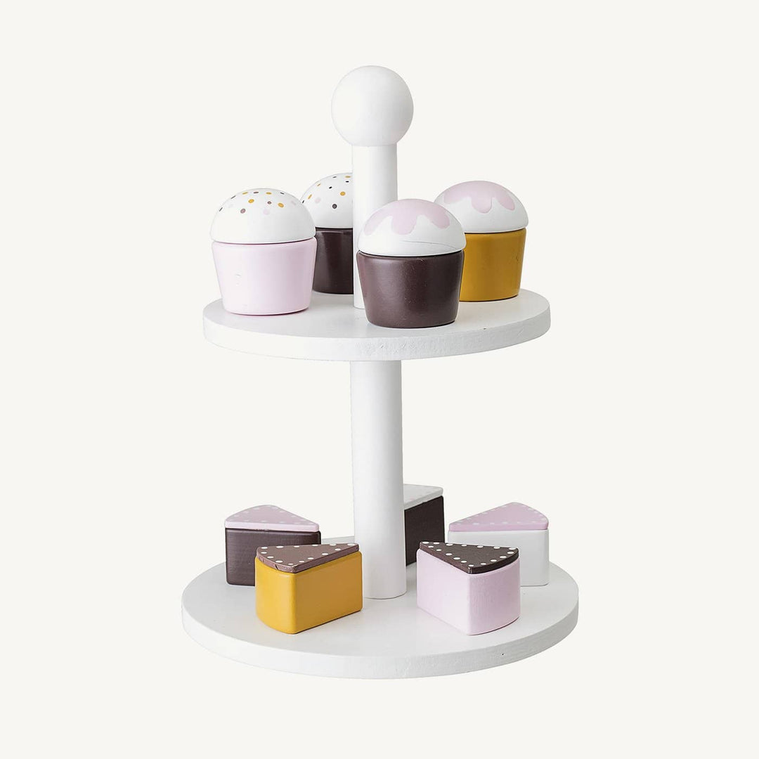 Bloomingville - Cake Stand With Cakes - All Mamas Children