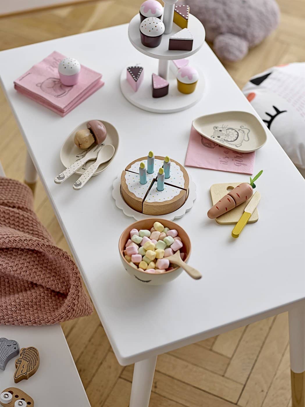 Bloomingville - Cake Stand With Cakes - All Mamas Children