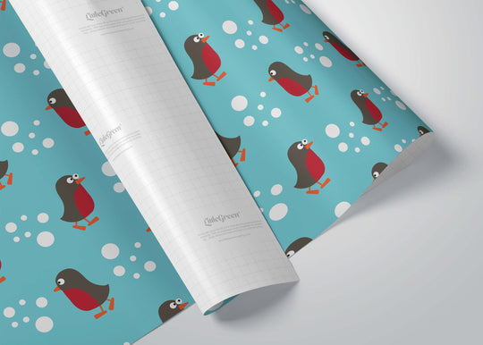 Reindeer & Robins Recyclable Wrapping Paper & Tags - All Mamas Children