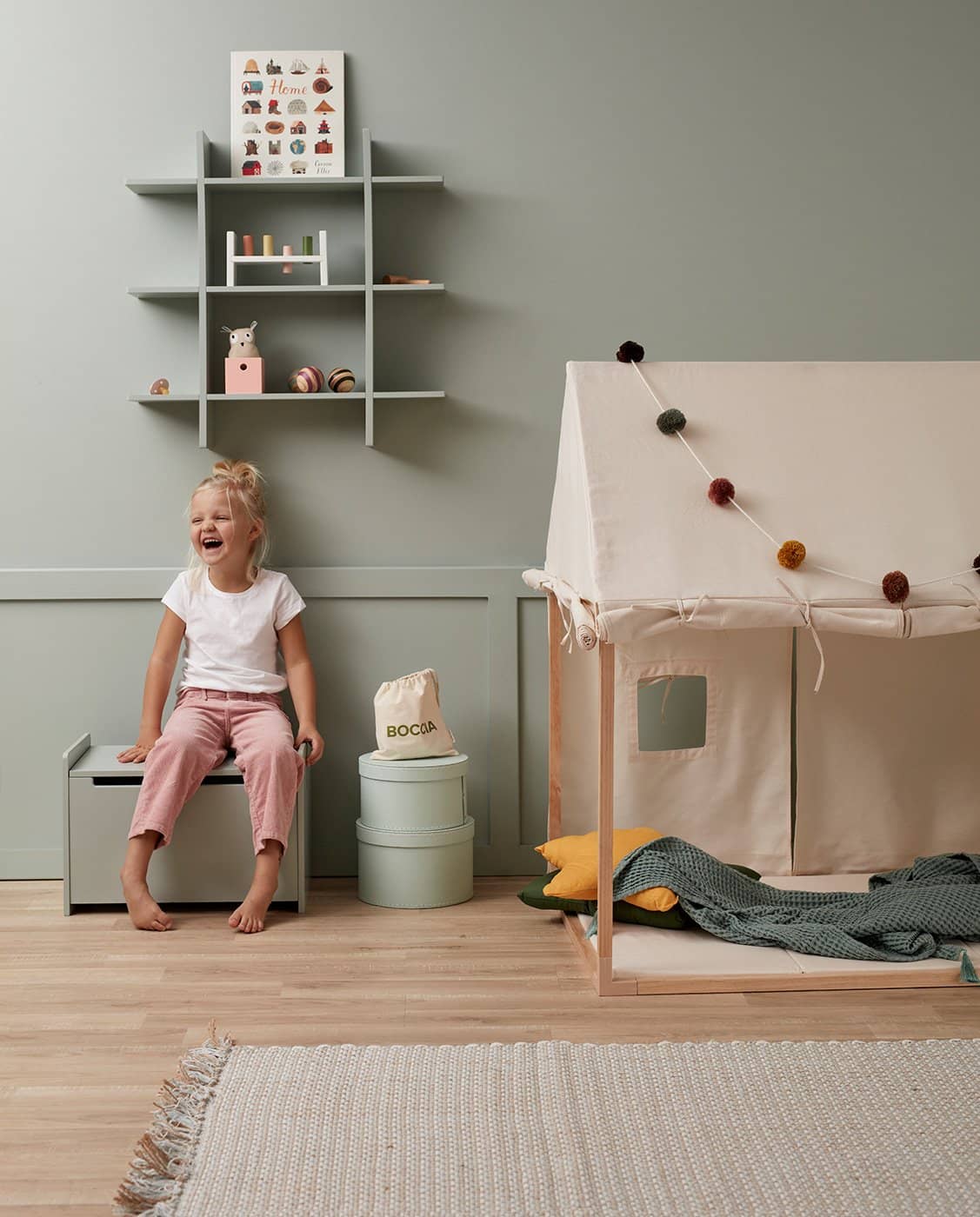 Kids online pretend house