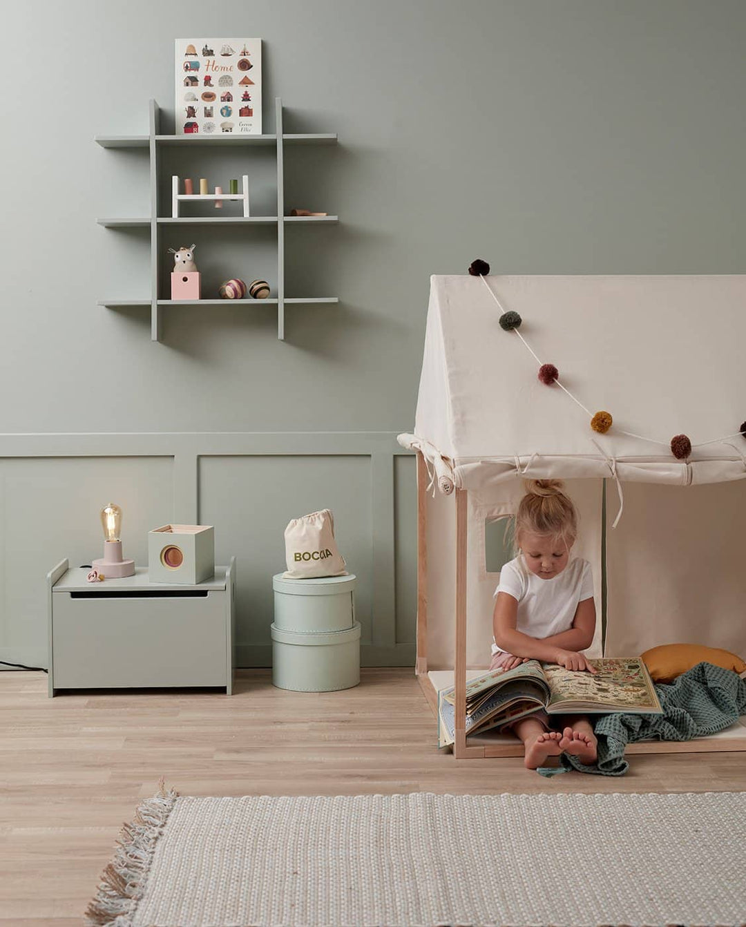 Kid's Concept - Play House Tent Off White - All Mamas Children