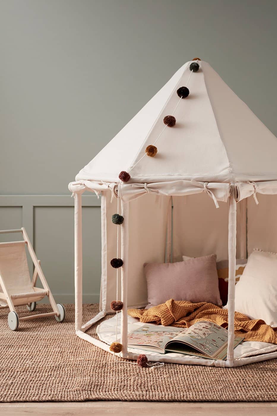 Kid's Concept - Play Tunnel Off White - All Mamas Children