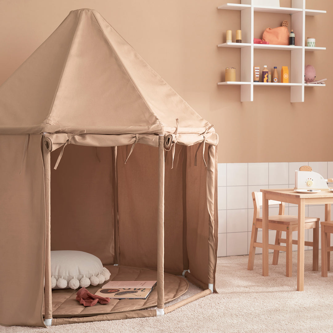Kid's Concept - Pavilion Play Tent Beige - All Mamas Children