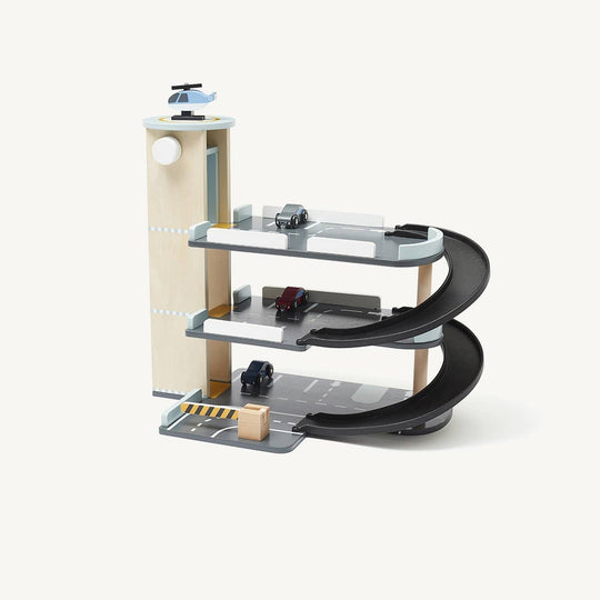 Kid's Concept - AIDEN 3 Level Wooden Garage / Car Park Play Set - All Mamas Children
