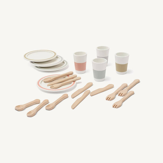 Kid's Concept - Bistro Dinnerware Play Set - All Mamas Children