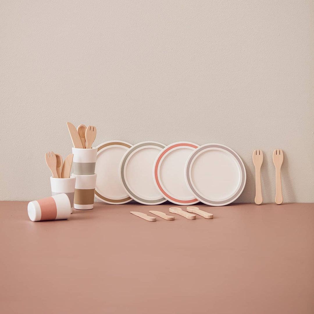 Kid's Concept - Bistro Dinnerware Play Set - All Mamas Children
