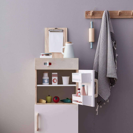 Kid's Concept - Bistro Wooden Play Fridge Freezer - All Mamas Children