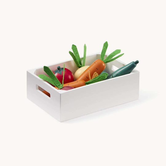 Kid's Concept - Bistro Wooden Toy Mixed Vegetable Box - All Mamas Children