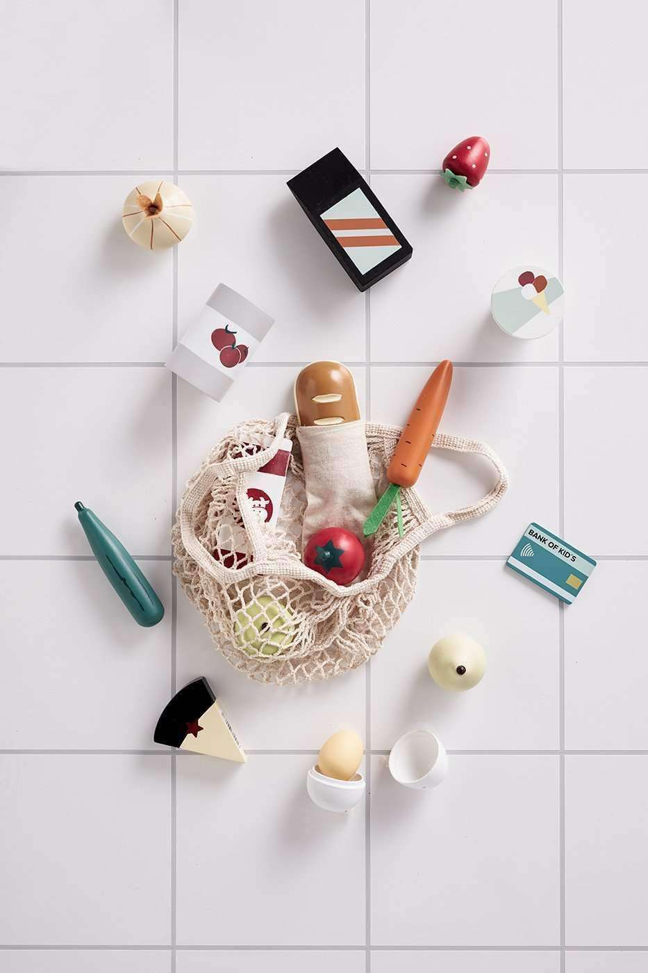 Kid's Concept - Bistro Wooden Toy Mixed Vegetable Box - All Mamas Children