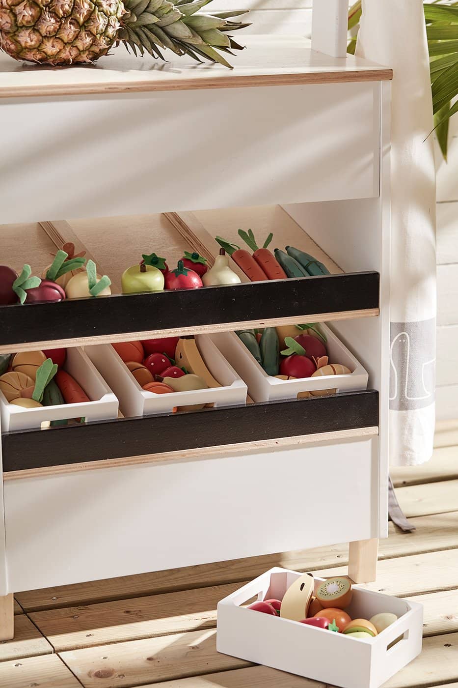 Kid's Concept - Bistro Wooden Toy Mixed Vegetable Box - All Mamas Children