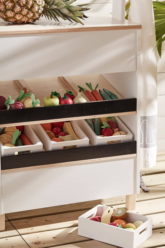 Kid's Concept - Bistro Wooden Toy Mixed Vegetable Box - All Mamas Children