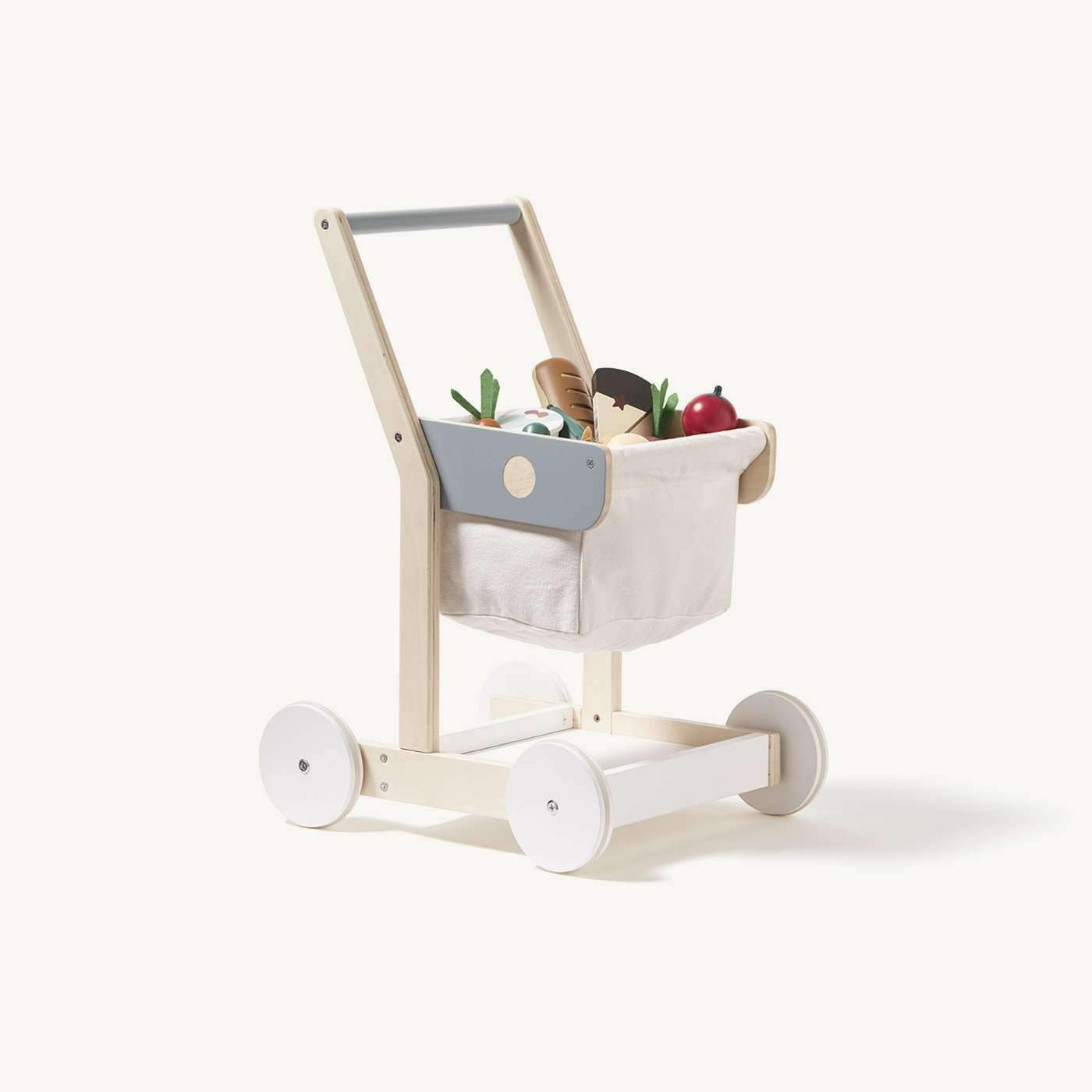 Kid's Concept - Bistro Wooden Toy Shopping Trolley - All Mamas Children