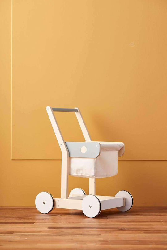 Kid's Concept - Bistro Wooden Toy Shopping Trolley - All Mamas Children