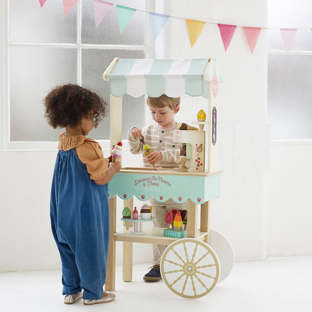 Le Toy Van - Honeybake Wooden Ice Cream Trolley - All Mamas Children