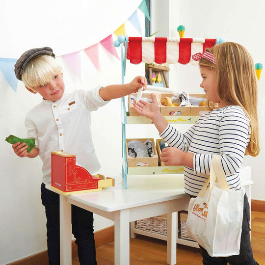 Le Toy Van - Red Honeybake Wooden Cash Register - All Mamas Children