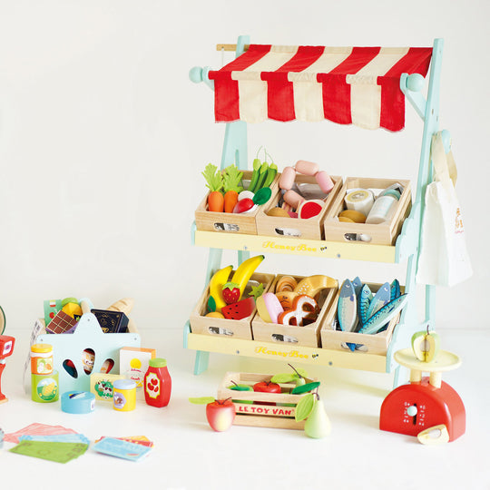 Le Toy Van - Honeybee Apples and Pears Market Crate - All Mamas Children