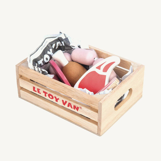 Le Toy Van - Honeybee Market Wooden Meat Crate - All Mamas Children