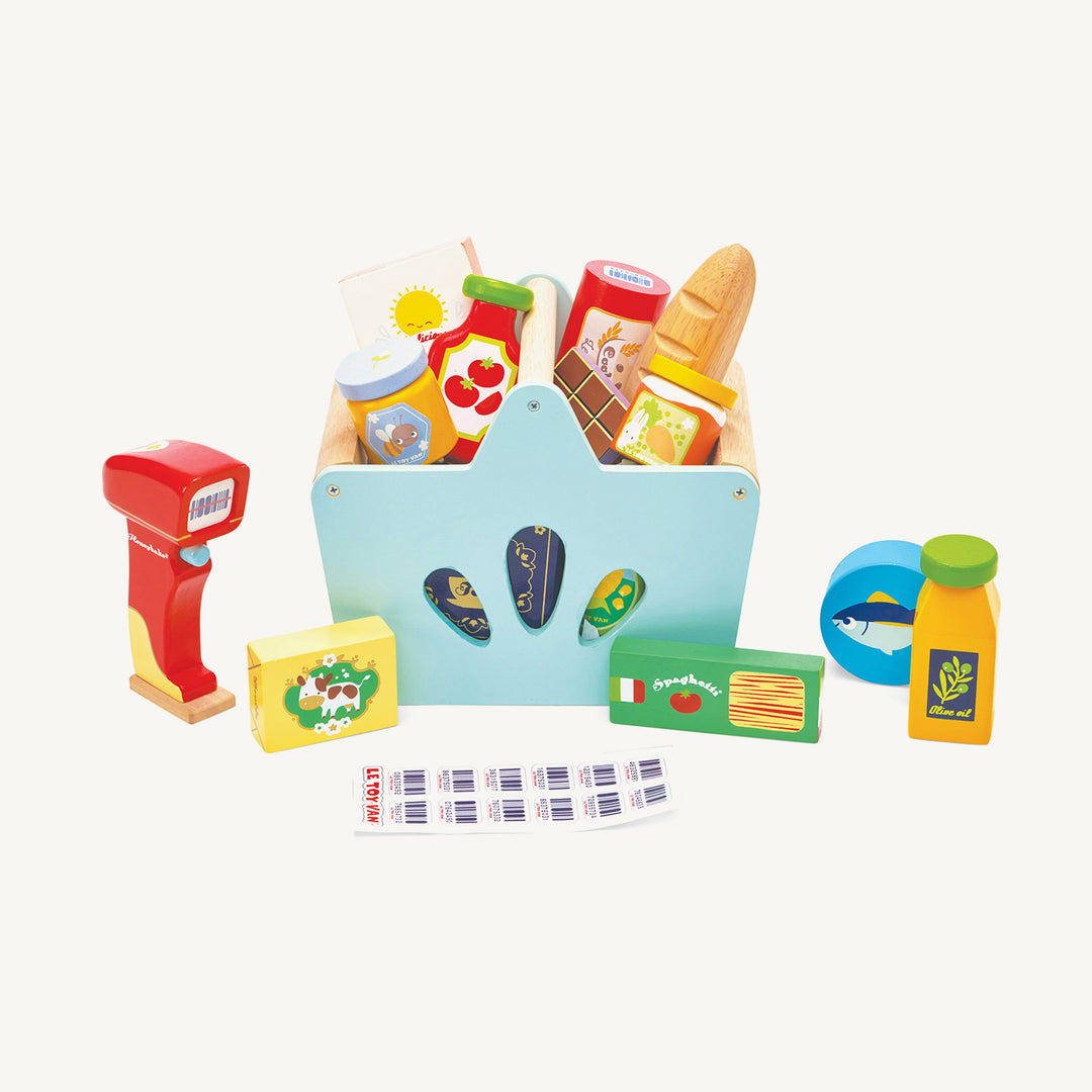 Le Toy Van - Honeybake Wooden Grocery Set & Scanner - All Mamas Children