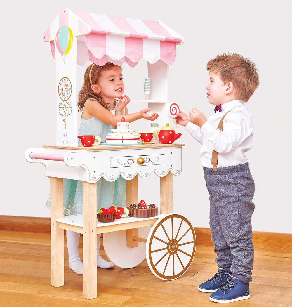 Le Toy Van - Honeybake Wooden Tea & Treats Trolley - All Mamas Children