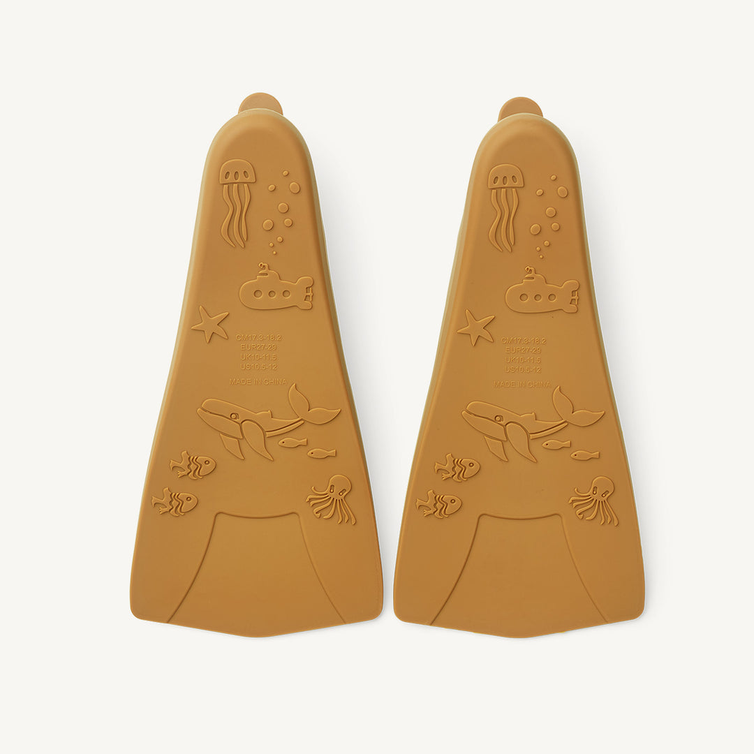 Liewood - Gustav Swim Fins - Golden Caramel (available in 3 sizes) - All Mamas Children