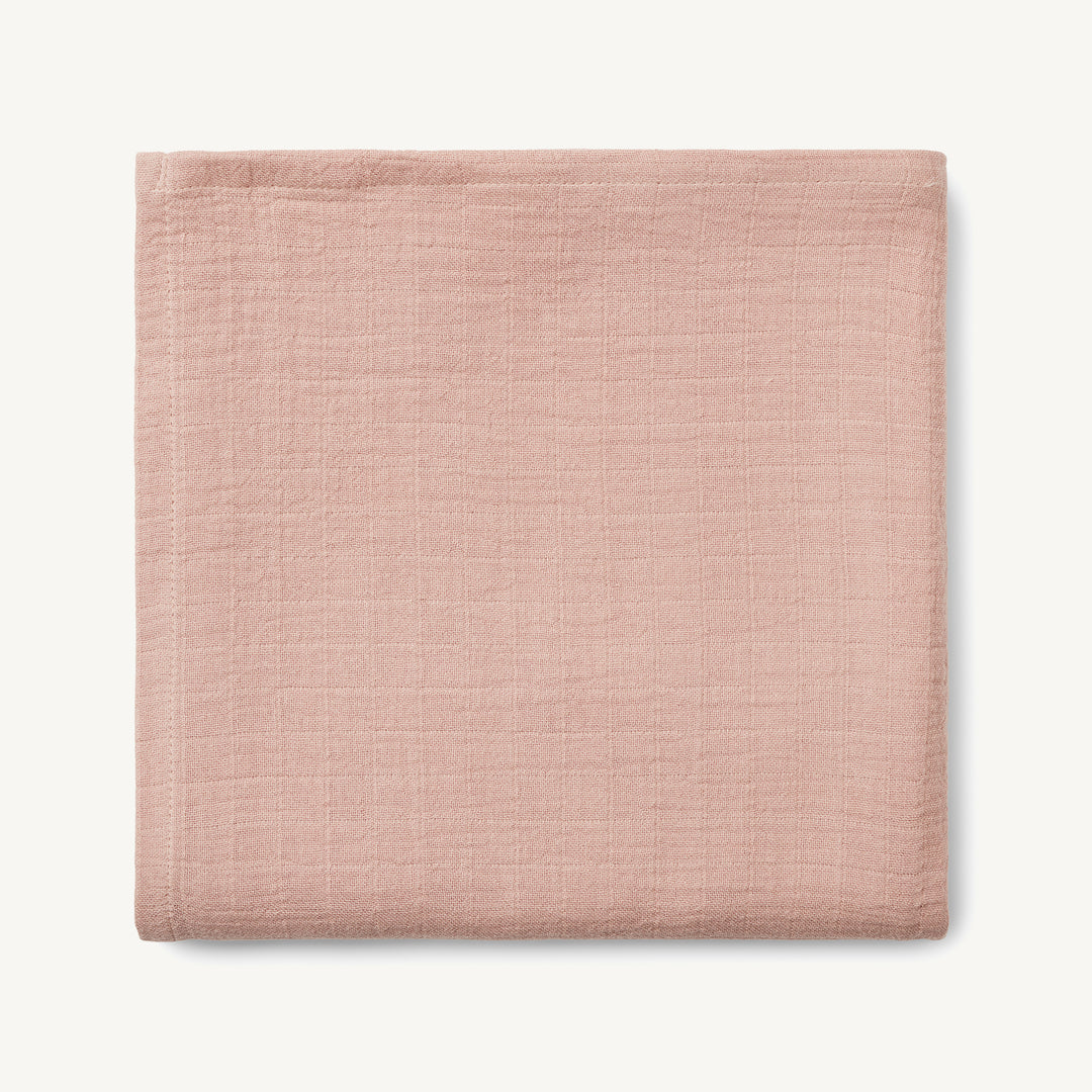 Liewood - Ben Organic Cotton Muslin Swaddle Solid - Rose - All Mamas Children