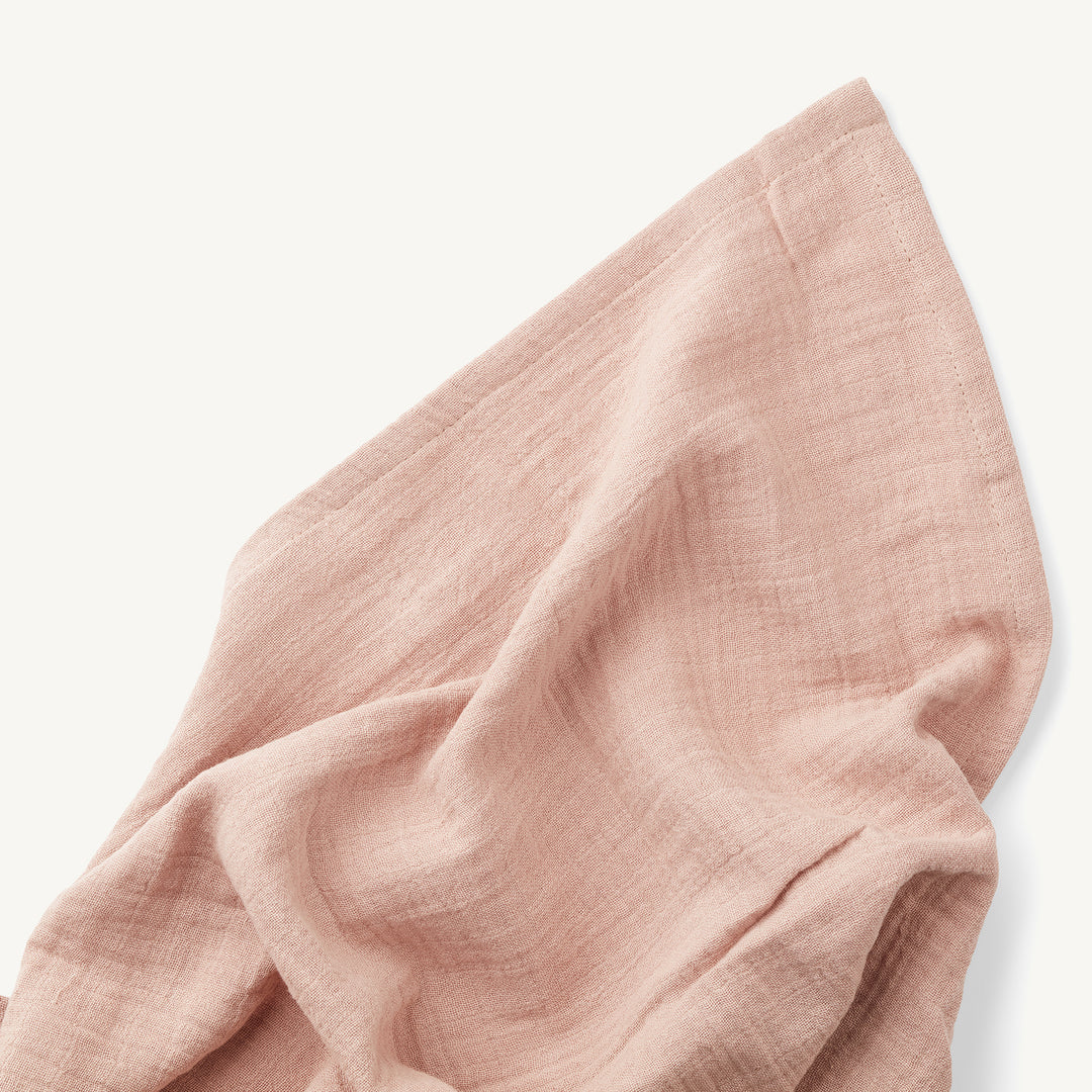 Liewood - Ben Organic Cotton Muslin Swaddle Solid - Rose - All Mamas Children