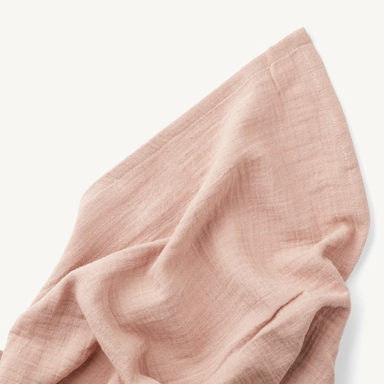 Liewood - Ben Organic Cotton Muslin Swaddle Solid - Rose - All Mamas Children