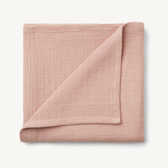 Liewood - Ben Organic Cotton Muslin Swaddle Solid - Rose - All Mamas Children
