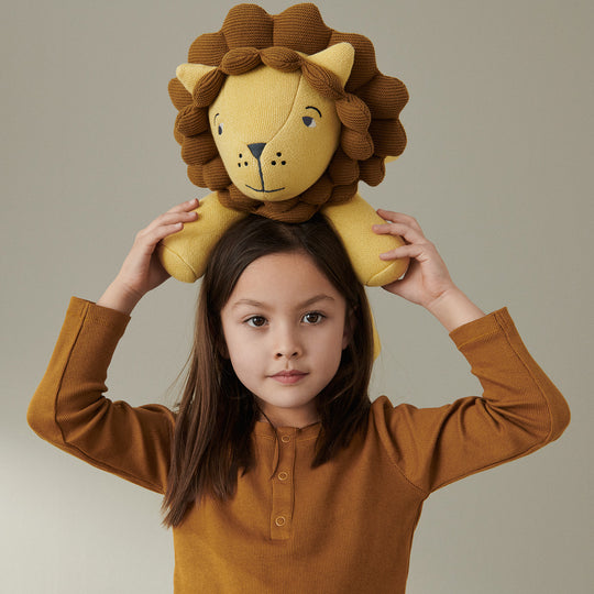 Liewood - Darcy Lion Teddy 30 cm - Jojoba / Golden caramel - All Mamas Children