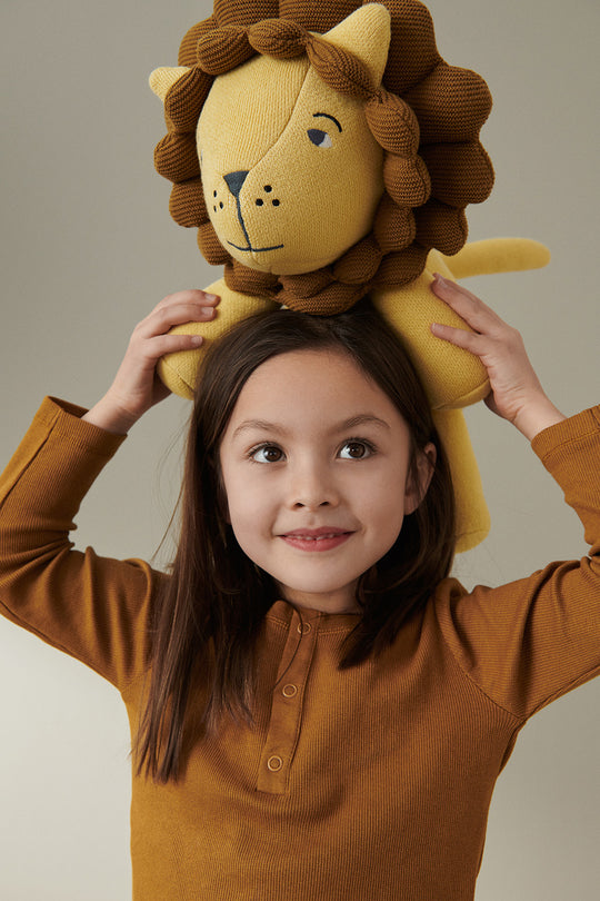 Liewood - Darcy Lion Teddy 30 cm - Jojoba / Golden caramel - All Mamas Children