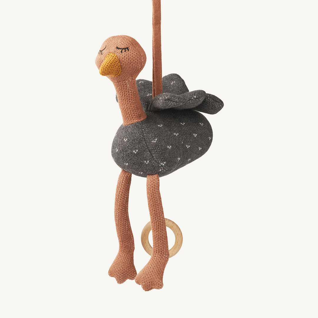 Liewood - Angela Music Mobile - Ostrich / Dark Grey Melange - All Mamas Children