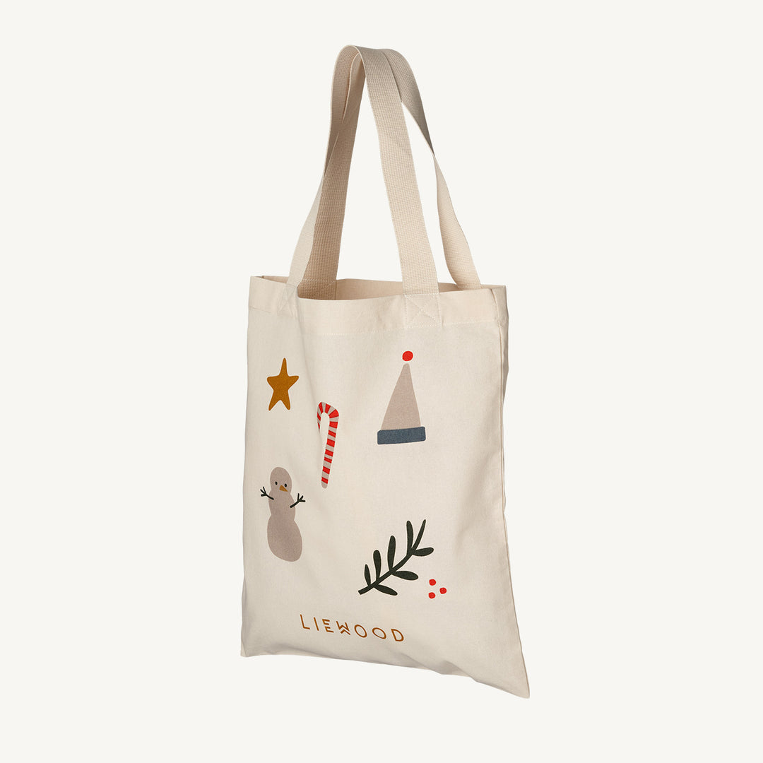 Liewood - Christmas Tote Bag Small - Holiday Mix - All Mamas Children