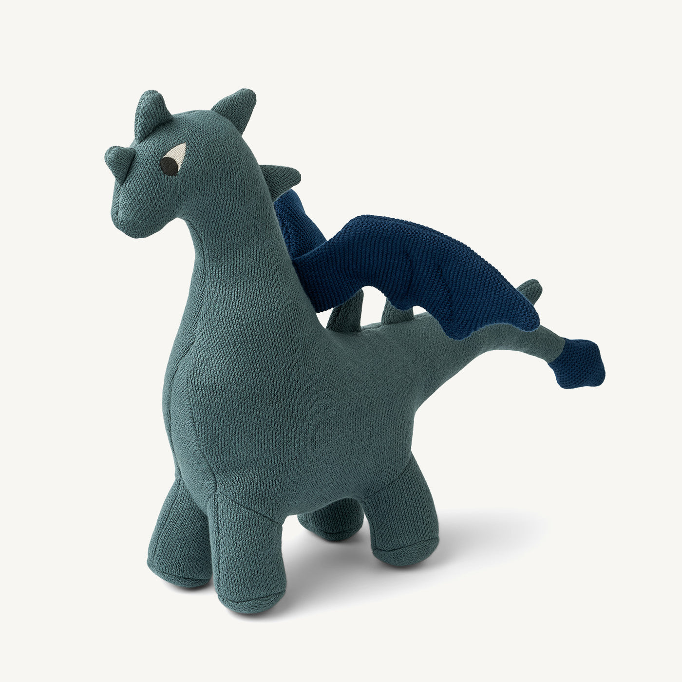 Liewood - Asher Dragon Teddy 38 x 27 cm - Whale Blue Mix - All Mamas Children