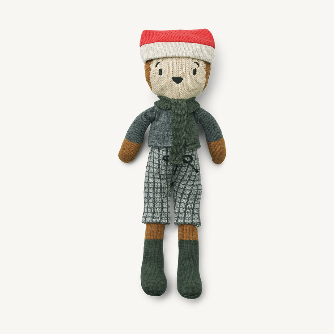 Liewood - Robert Bear Christmas Doll - Sandy Multi Mix - All Mamas Children
