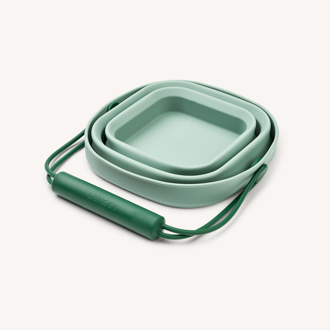 Liewood - Abelone Foldable Bucket - Peppermint / Garden Green - All Mamas Children