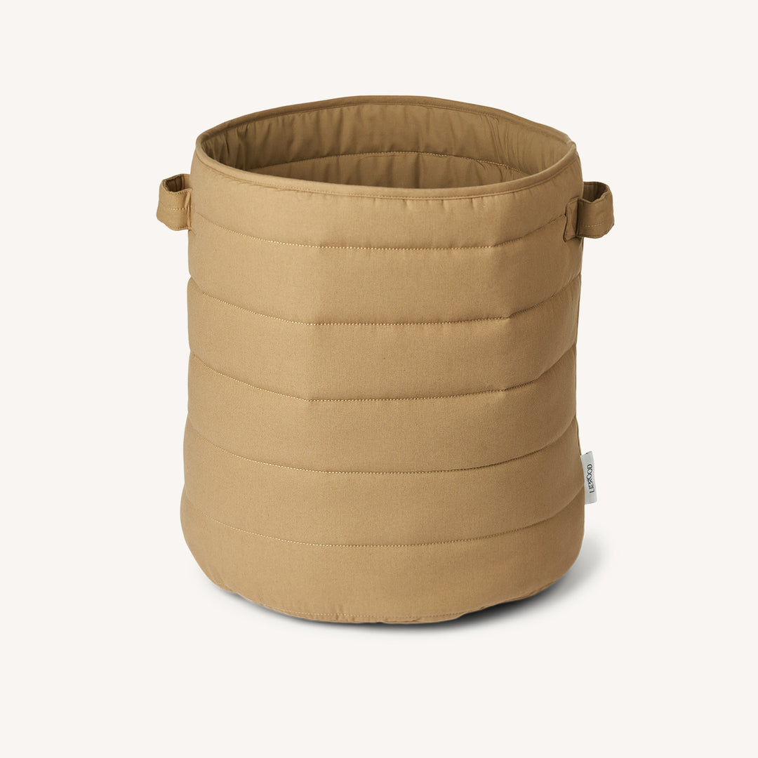 Liewood - Lia Large Quilted Basket - Oat - All Mamas Children