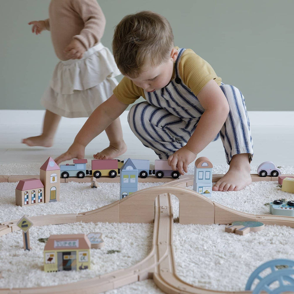 Little Dutch - Railway Train XXL Set - All Mamas Children