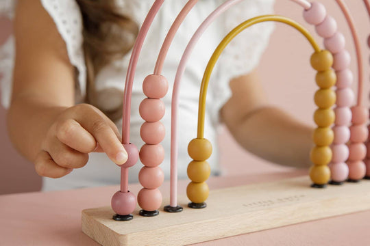 Little Dutch - Rainbow Abacus in Pink - All Mamas Children