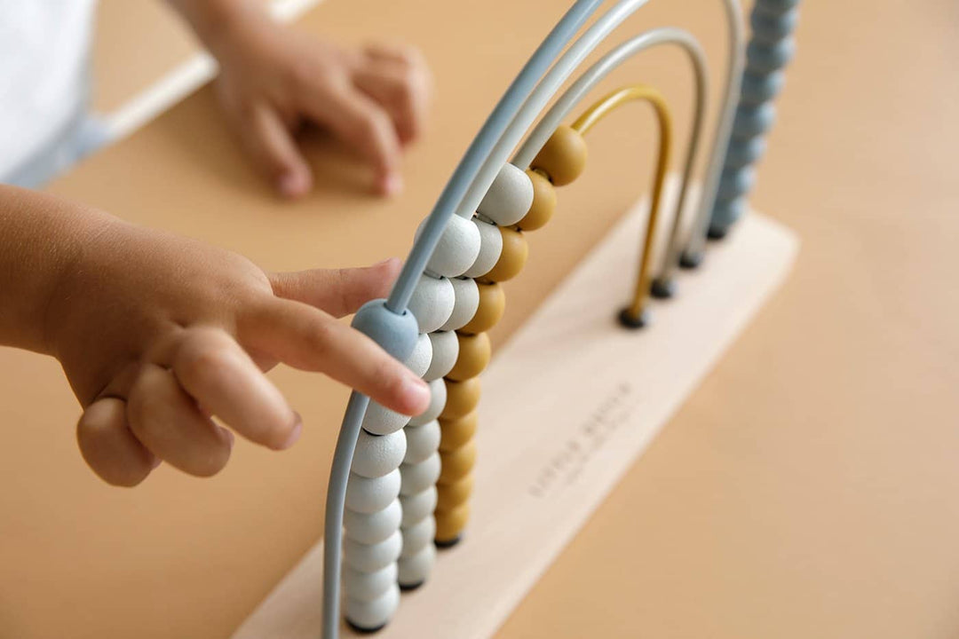Little Dutch - Rainbow Abacus in Blue - All Mamas Children